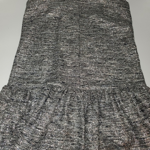 🥳🔥🎉Hunter Bell Metallic Tweed Drop Waist Dress - Picture 6 of 16